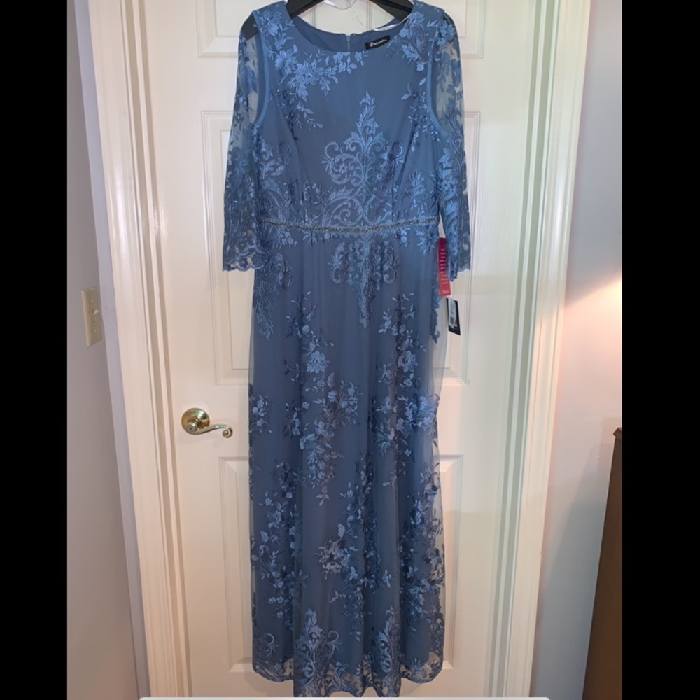 Brianna periwinkle formal gown
